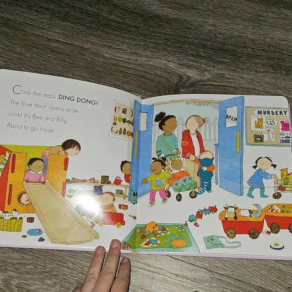 Let's Go to Playgroup! Kids Book. Hard Cover, hard pages for kids!
